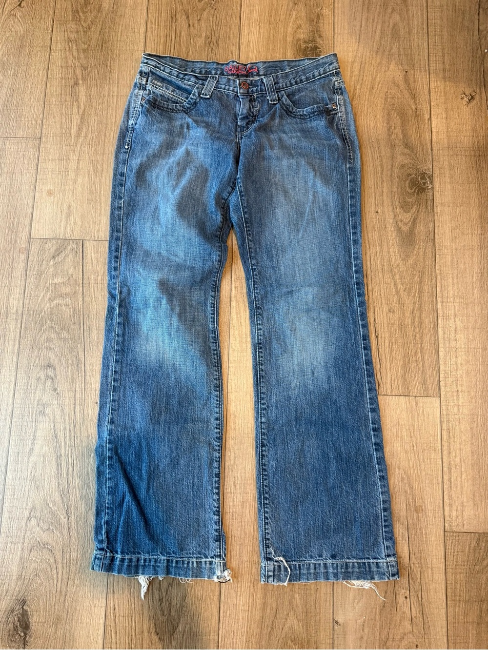 Cinch Women's Blue Wide Leg Jeans